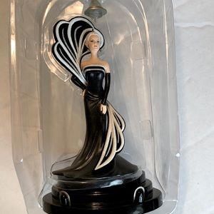 45th Anniversary Barbie(with lighted display stand) 2004 Hallmark Keepsake Orna